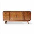 Buffet en bois de chêne avec finition en noyer dimensions 150 x 45 x 75cm